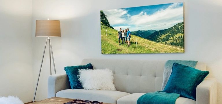 A canvas print.