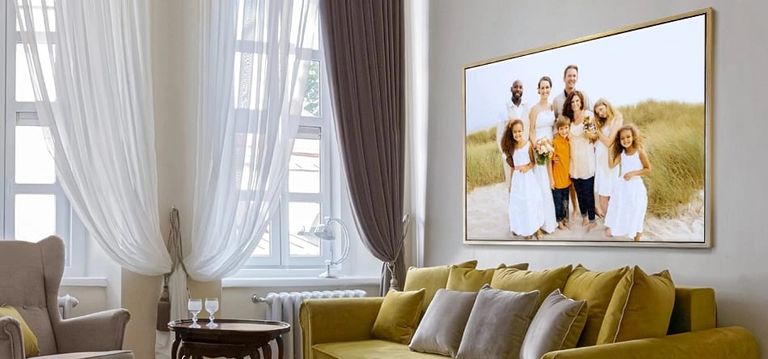 A canvas print.
