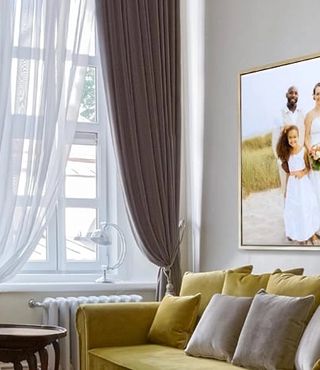 A canvas print.