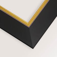 Black & Gold frame