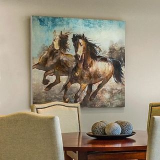 Fine art quality canvas - add a frame for a finished look.