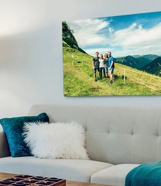 A canvas print.